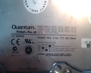 Quantum Fireball Plus LM - 200GB IDE drive