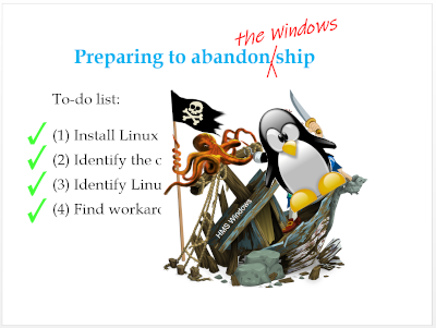 Abandon ship!