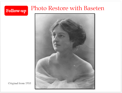 Photo Restore with Baseten
