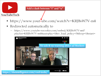 YouTube videos with no ads.