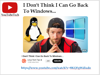 Update to Linux!